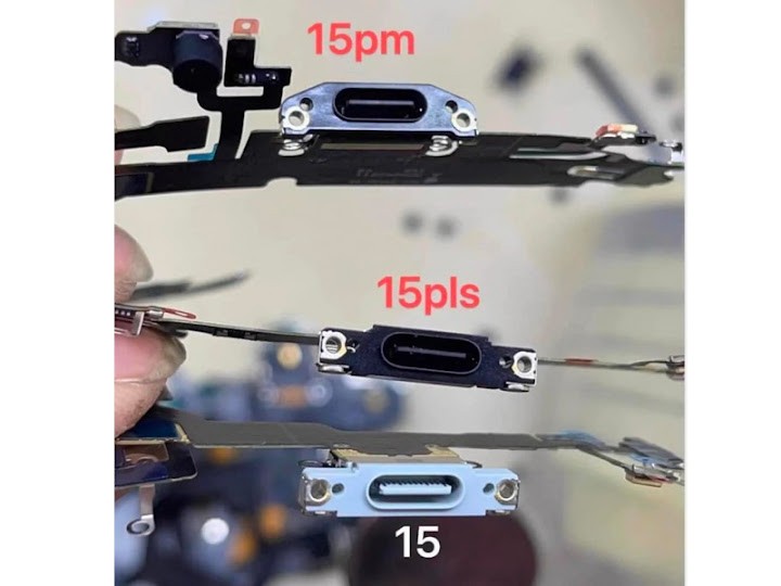 USB-C port sa iPhone-a 15 prikazan na slikama // IT VESTI