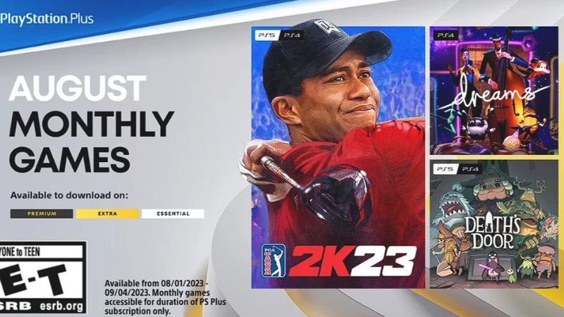 Sony najavljuje PlayStation Plus igre za avgust 2023: PGA Tour 2K23, Dreams, i još više