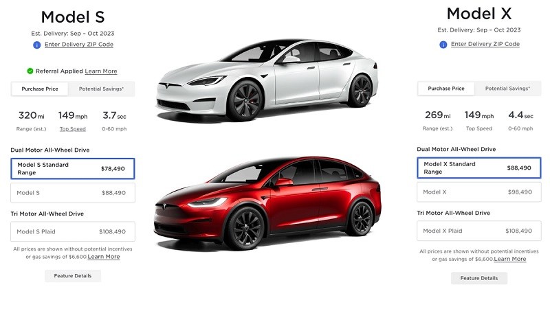 Tesla prodaje jeftinije varijante Modela S i Modela X