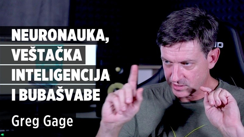 PC Press video: Neuronauka,Veštačka inteligencija i Bubašvabe, Greg Gage