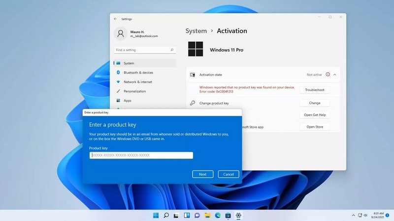 Nema više aktivacije Windows-a 11 ključevima za Windows 7 i 8