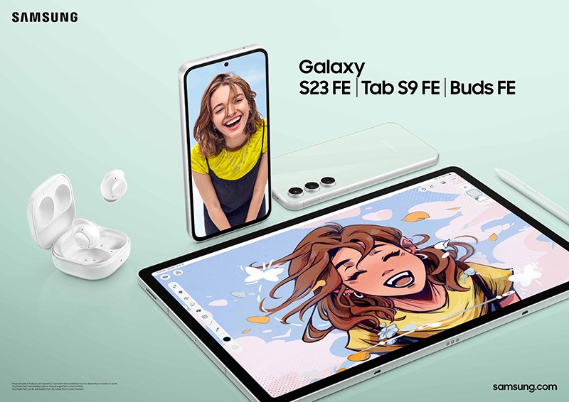 Samsung predstavio FE familiju: Galaxy Tab S9 FE, Galaxy Buds FE slušalice i Galaxy S23 FE