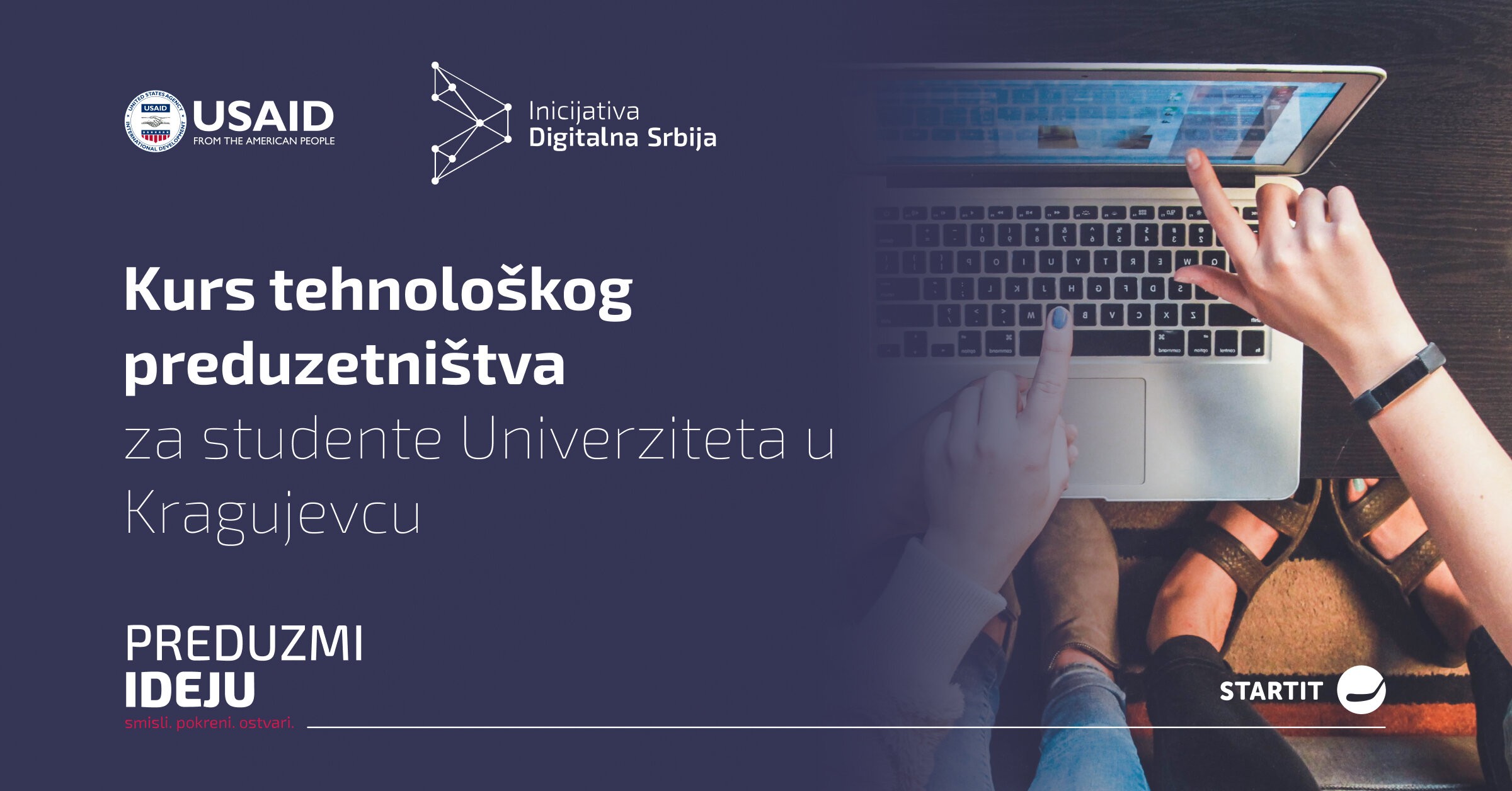 Otvorene su prijave za Kurs tehnološkog preduzetništva za studente Univerziteta u Kragujevcu