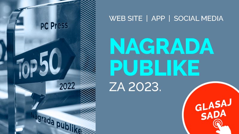 PC Press Top50 2023: Glasajte za najbolju onlajn stvar u Srbiji u 2023. godini!