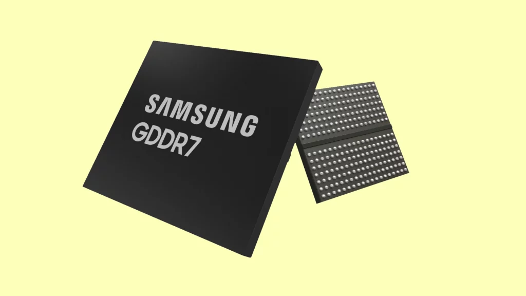 Samsung GDDR7 memorija biće više nego 50 posto brža u maksimalnom prenosu podataka od GDDR6X