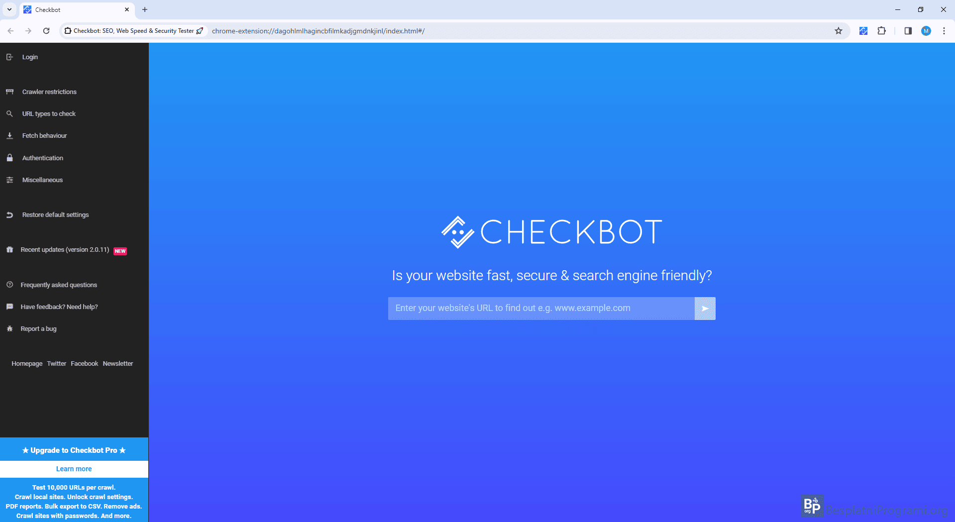 Checkbot – Proverite brzinu i bezbednost veb sajta