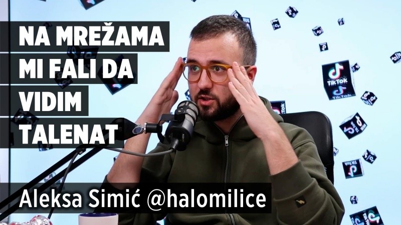 PC Press video: Na društvenim mrežama mi fali da vidim talenat | Aleksa Simić, Halomilice