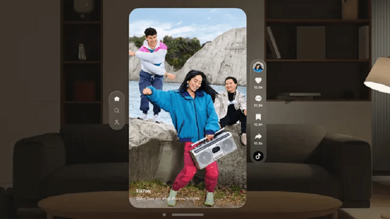 TikTok-ova native aplikacija stiže za Vision Pro