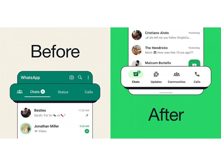 WhatsApp je dobio donju navigacionu traku na Android-u // IT VESTI