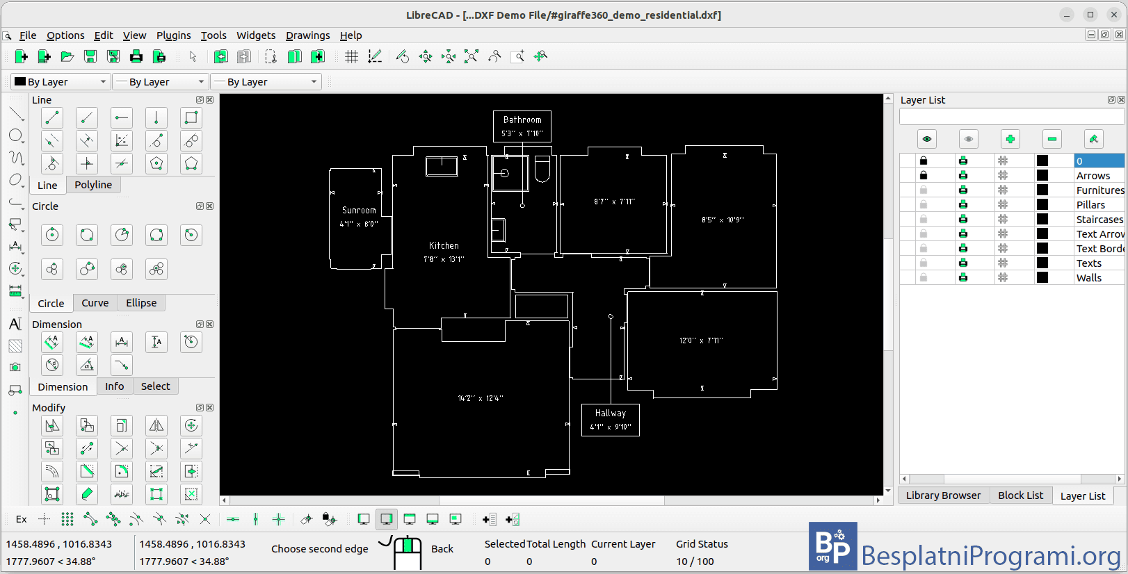 LibreCAD – 2D CAD za narod