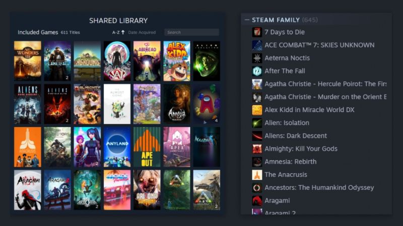 Steam olakšava deljenje biblioteka, ali postoji rizik od zabrane zbog varanja