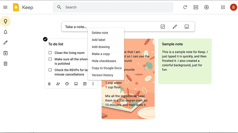 Najbolje aplikacije za hvatanje beleški: Google Keep