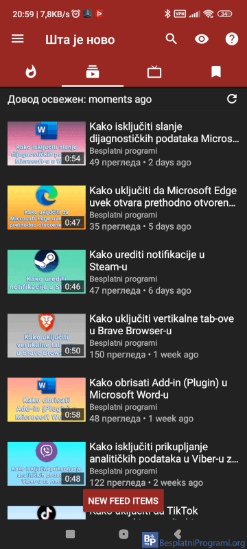 NewPipe – YouTube alternativa po željama korisnika