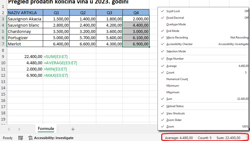 Sve što (ni)ste znali o Excel formulama