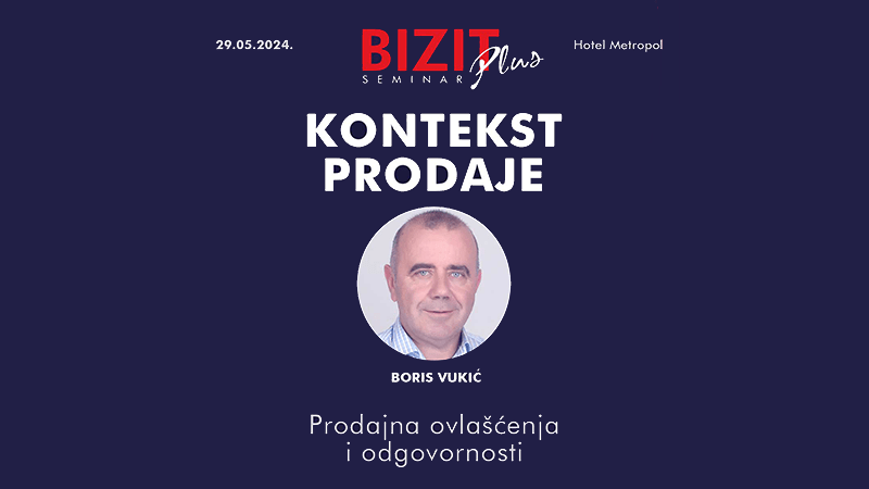 BIZIT Plus seminar Kontekst prodaje – Vrednost Plus za iskusne prodavce