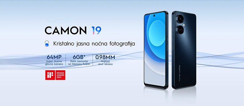 TECNO Camon 19 – Vrhunske funkcije i neprolazna privlačnost