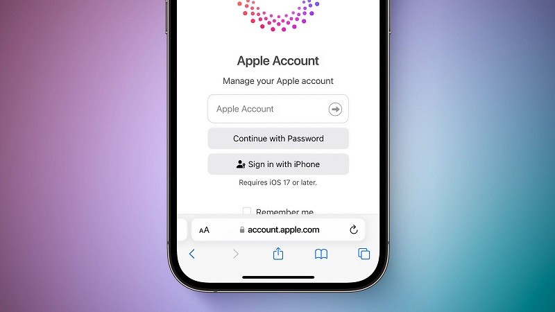 Apple ID je sada Apple Account