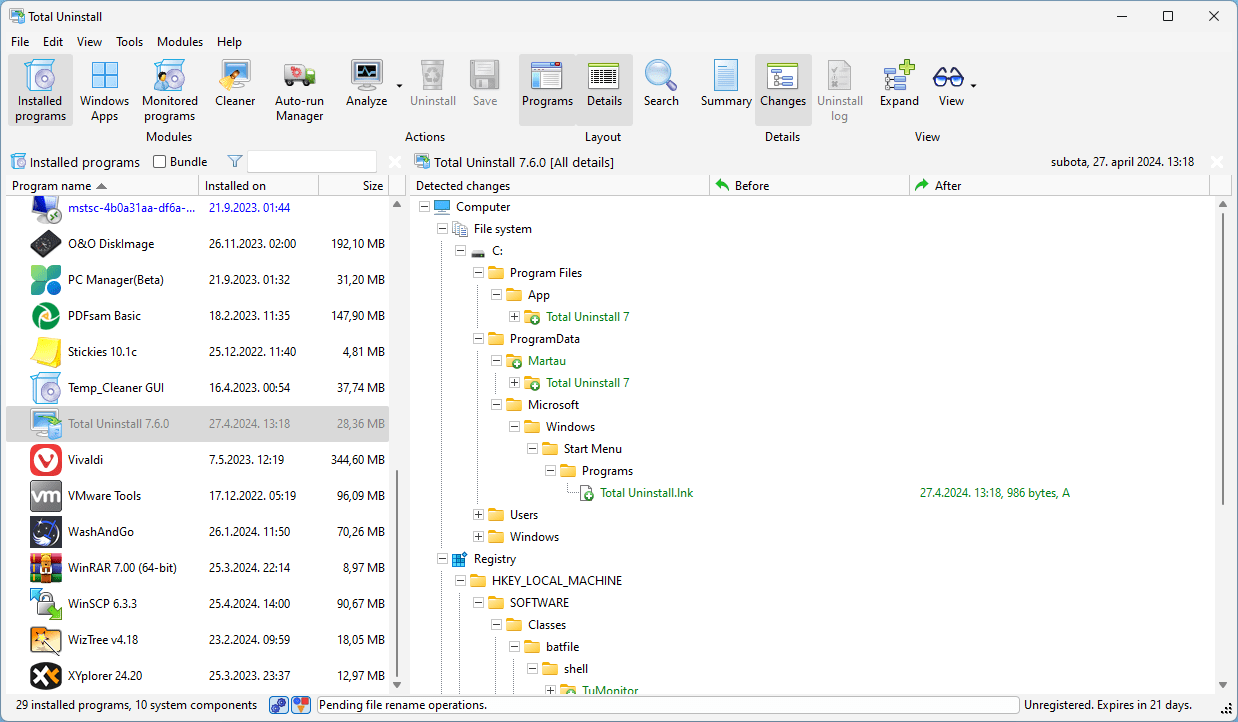 Uslužni programi: Potpuno deinstaliranje | PC Press