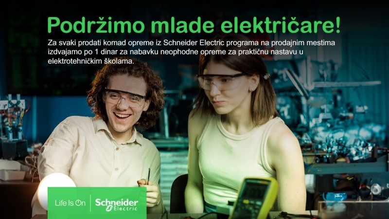 Schneider Electric za mlade električare – pridruži se!