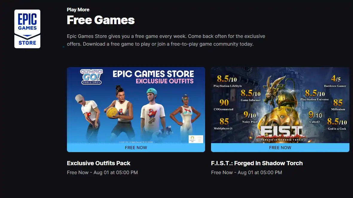 Epic Games Store besplatno poklanja igru i in-game predmete u vrednosti od skoro 100 dolara