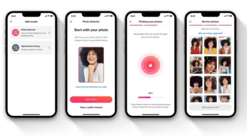 Tinderova nova AI tehnologija bira vaše najbolje fotografije za profil za upoznavanje