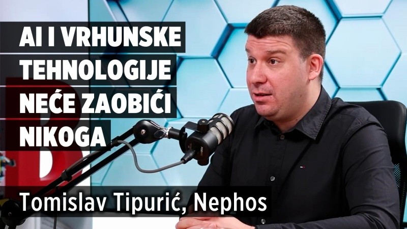 PC Press video: AI i vrhunske tehnologije neće zaobići nikoga | Tomislav Tipurić, Nephos