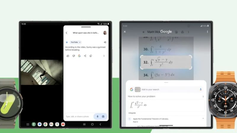 Google donosi nove Gemini funkcije i WearOS 5 na Samsung uređaje