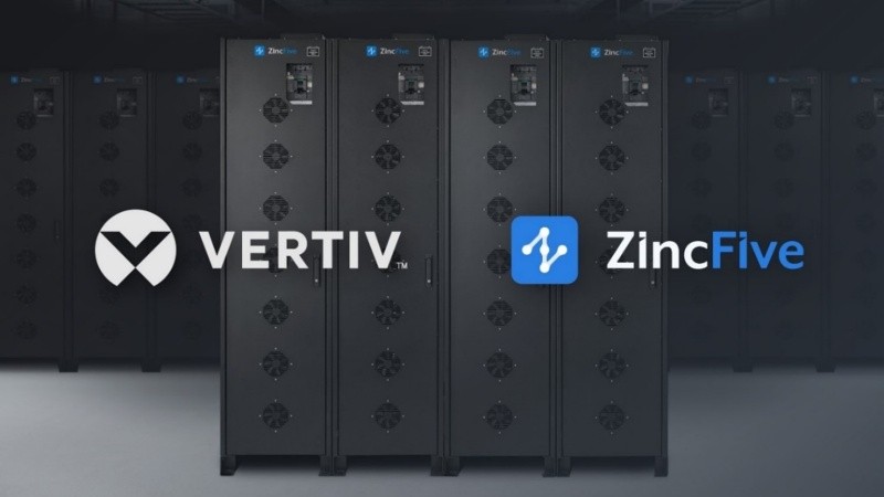 Kompanije Vertiv i ZincFive sarađuju na pružanju sigurne i pouzdane pohrane energije za UPS sisteme data centara