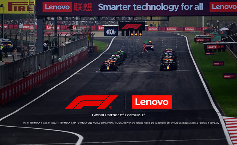 Lenovo postaje globalni partner Formule 1