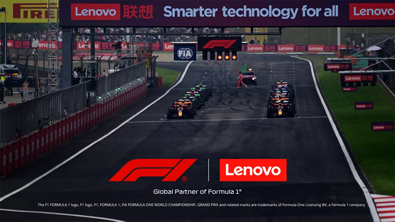 Lenovo postaje globalni partner Formule 1