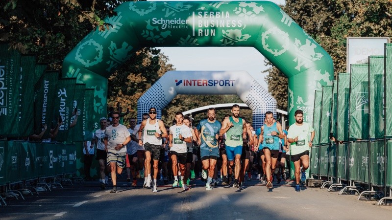 Schneider Electric Serbia Business Run 2024: Rekordna trka sa fokusom na održivost i inkluziju