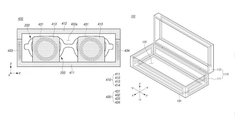 Samsung nagoveštava futrolu za bežično punjenje AR naočara