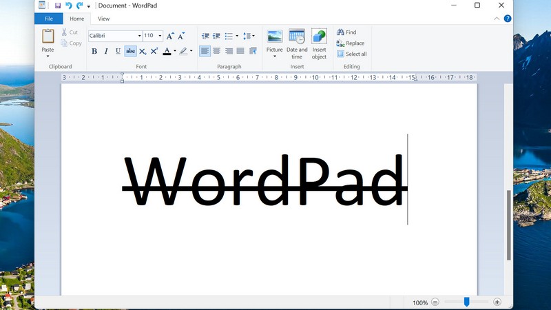 Microsoft zvanično ukinuo WordPad | PC Press