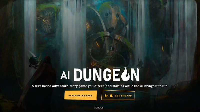 Najpopularnije AI igre: AI Dungeon