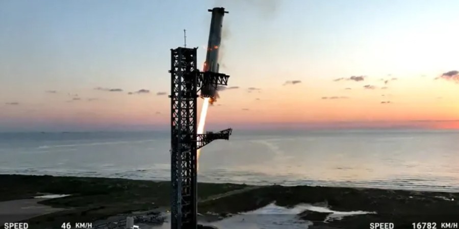 SpaceX je uhvatio povratni raketni buster u petom testu leta